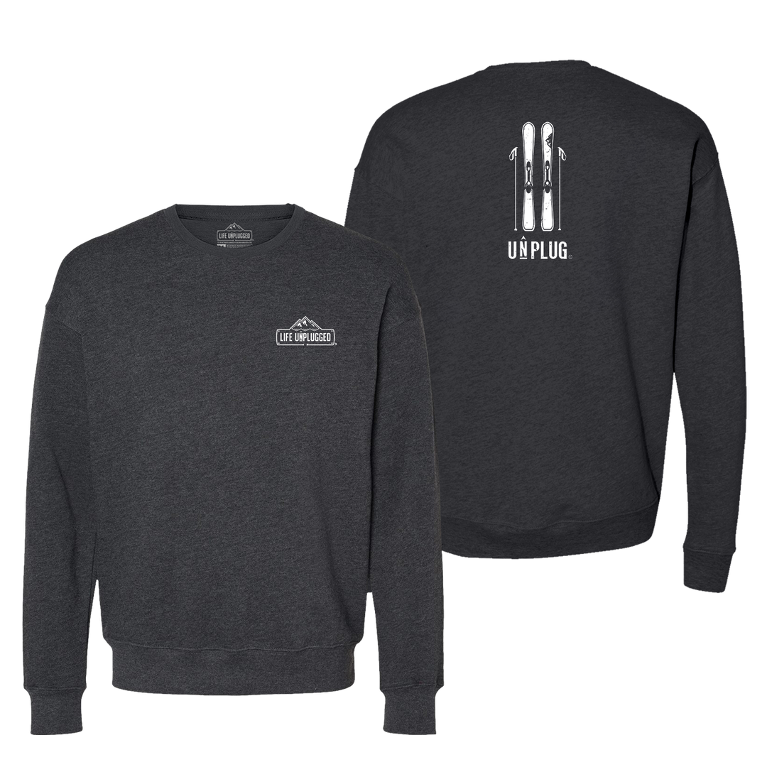Skiing Midweight Super Soft Crewneck Sweatshirt