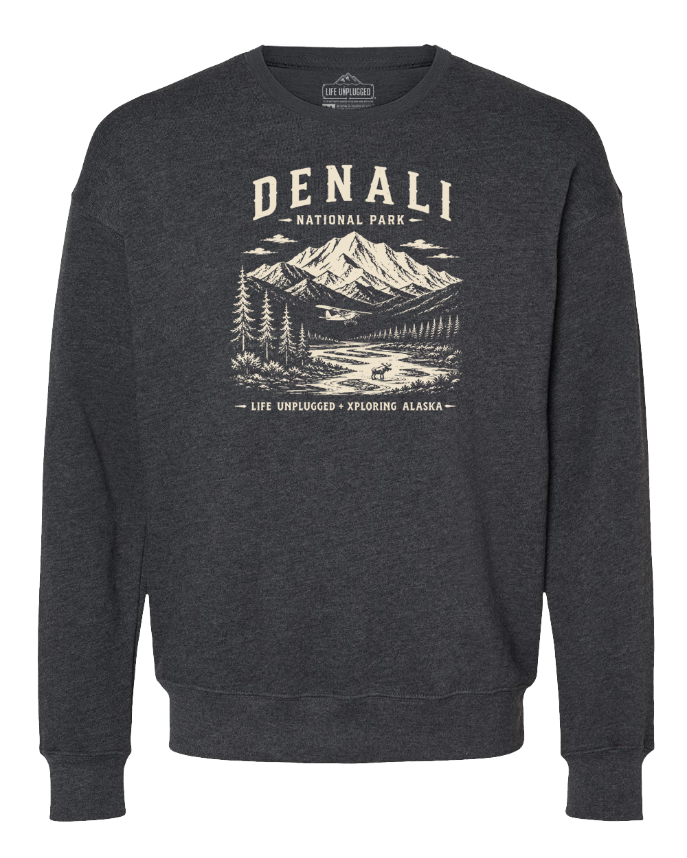 DENALI NATIONAL PARK Midweight Super Soft Crewneck
