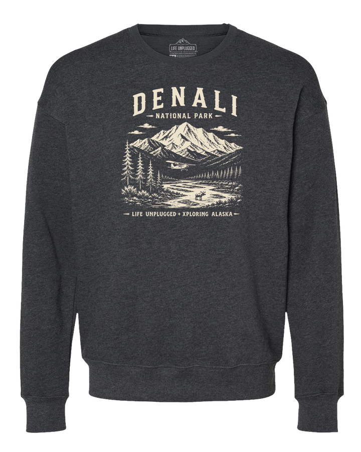 DENALI NATIONAL PARK Midweight Super Soft Crewneck