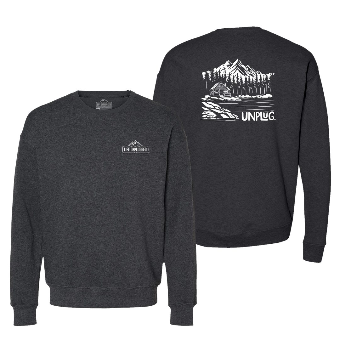 Cabin In The Woods Midweight Super Soft Crewneck Sweatshirt