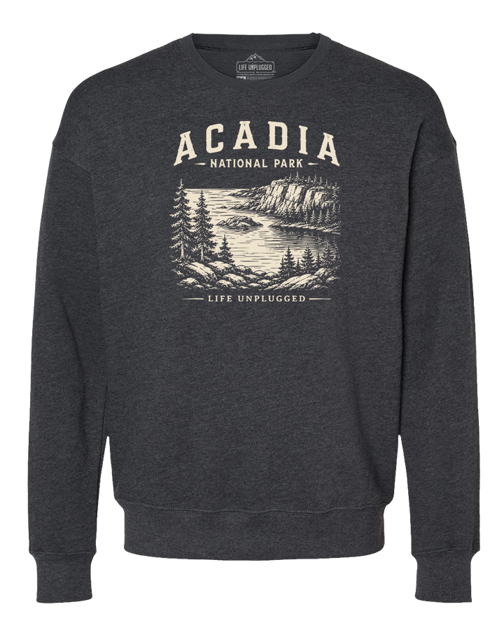 ACADIA NATIONAL PARK Midweight Super Soft Crewneck