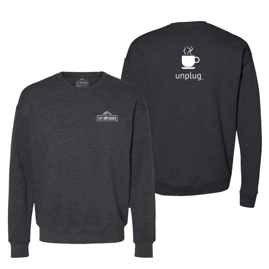 Coffee Midweight Super Soft Crewneck Sweatshirt