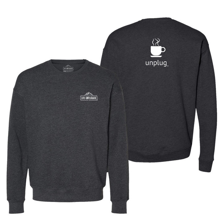 Coffee Midweight Super Soft Crewneck Sweatshirt