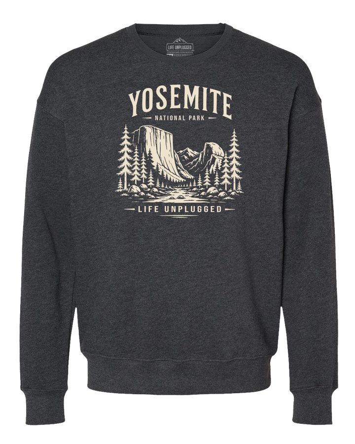 YOSEMITE NATIONAL PARK Midweight Super Soft Crewneck