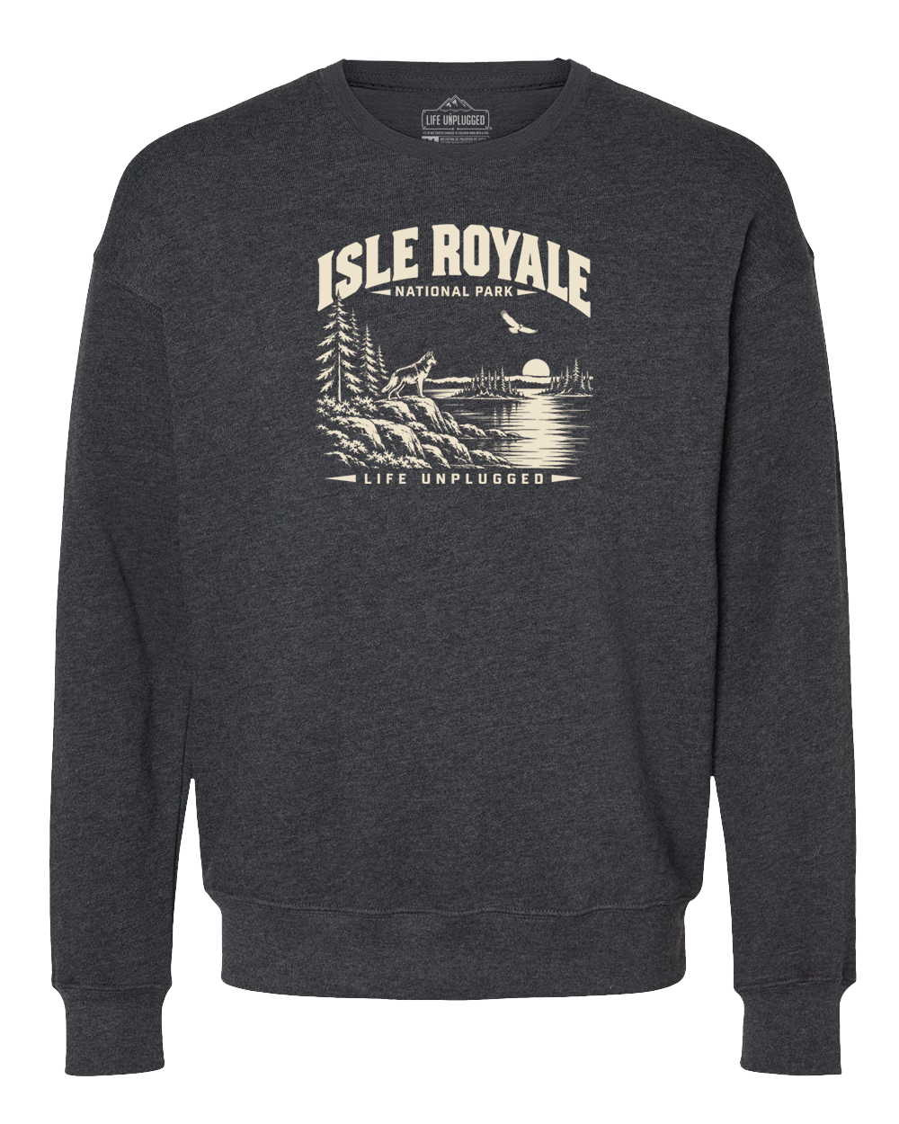 ISLE ROYALE NATIONAL PARK Midweight Super Soft Crewneck