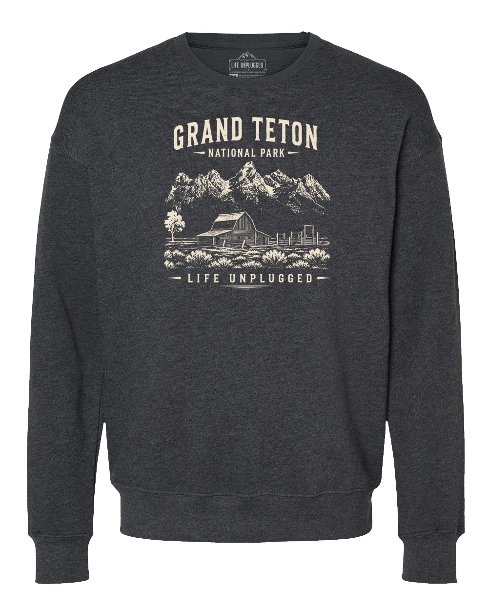 GRAND TETON NATIONAL PARK Midweight Super Soft Crewneck