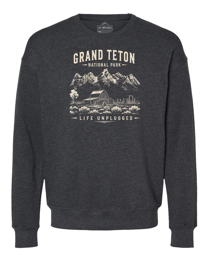 GRAND TETON NATIONAL PARK Midweight Super Soft Crewneck