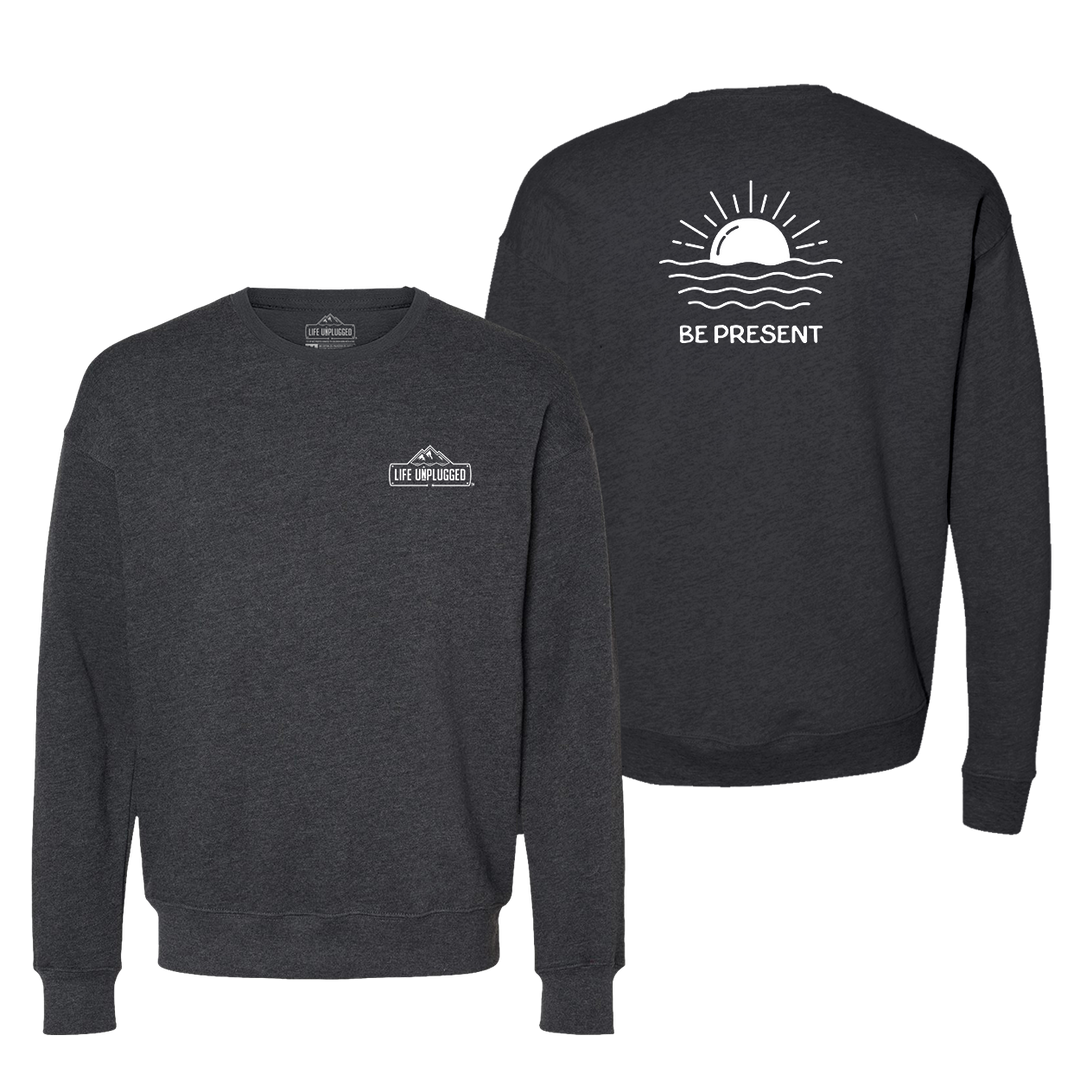 Ocean Sunset Midweight Super Soft Crewneck Sweatshirt