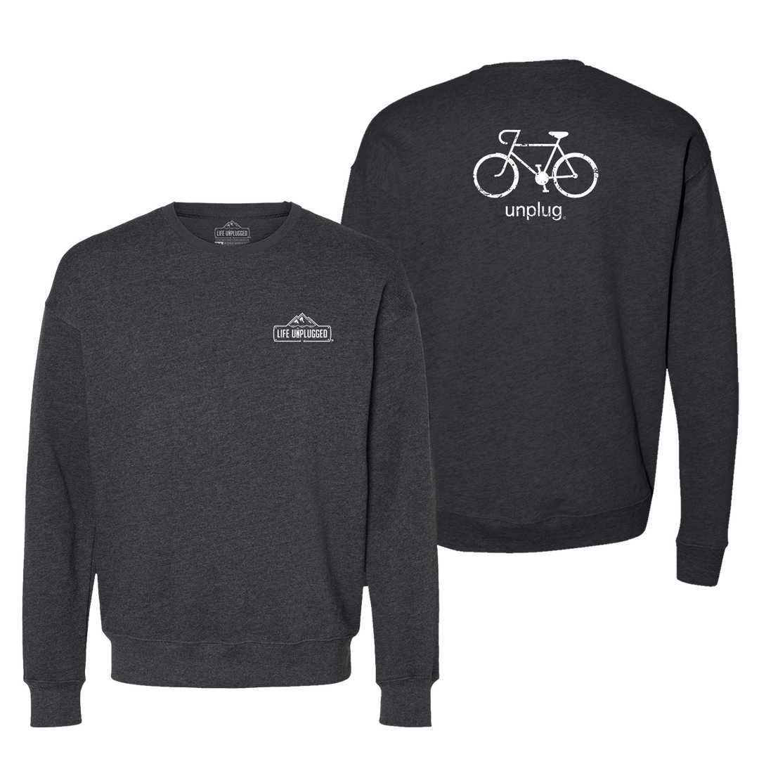 Road Bike Midweight Super Soft Crewneck Sweatshirt