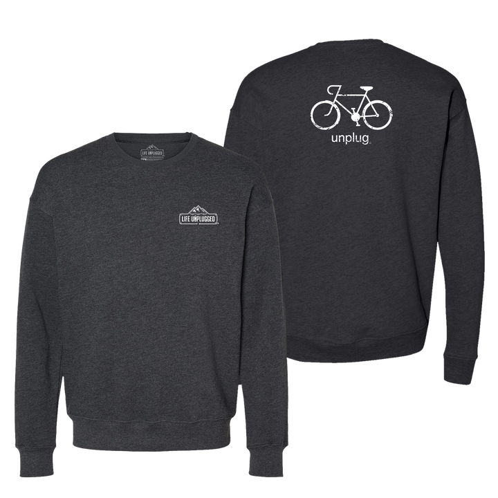 Road Bike Midweight Super Soft Crewneck Sweatshirt
