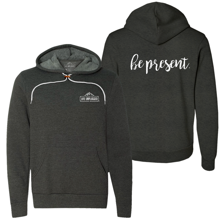 Be Present Cursive Super Soft Hoodie