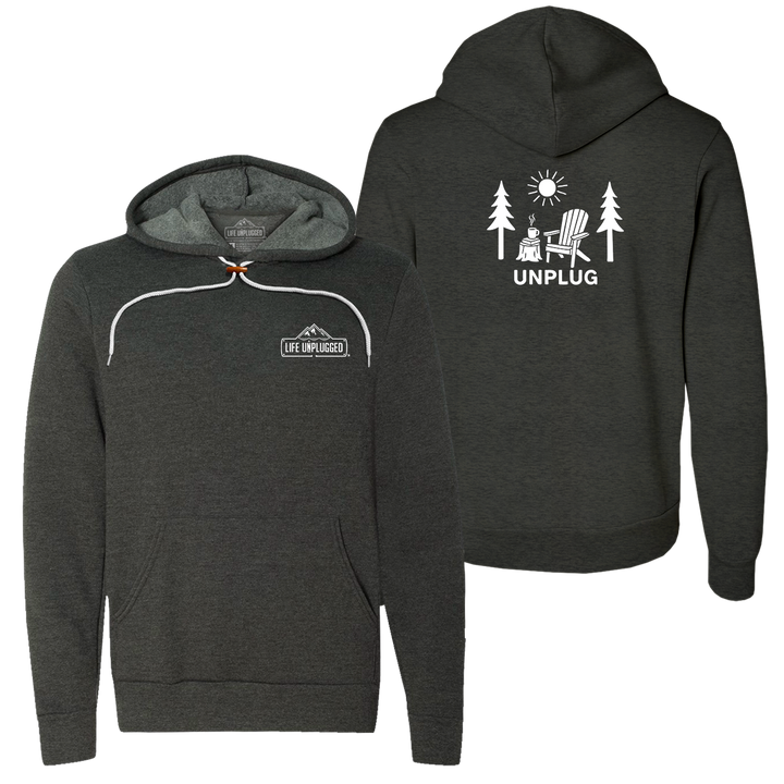 READING IN THE WOODS Super Soft Hoodie