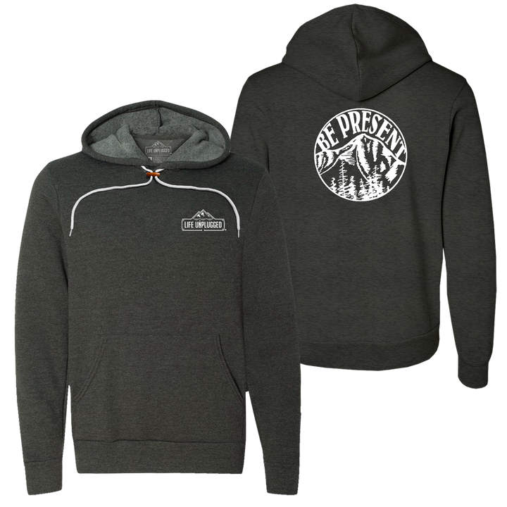 Be Present Mountain Super Soft Hoodie