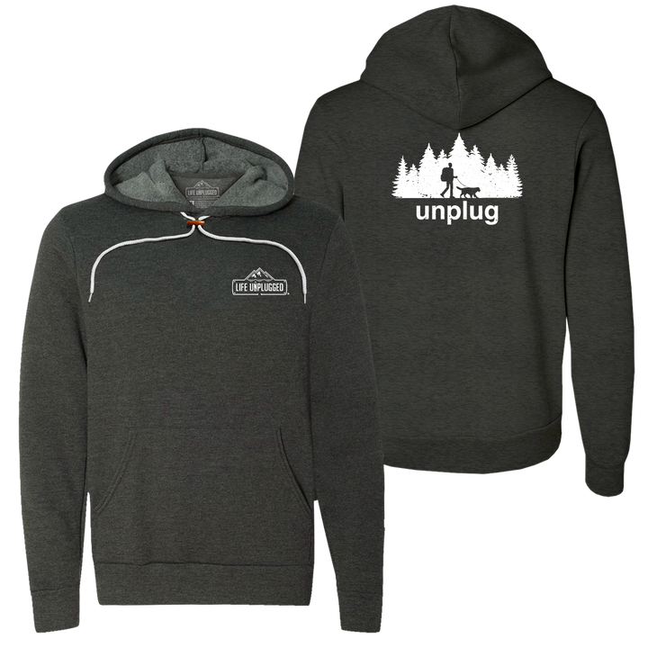 Dog Walks In The Woods Super Soft Hoodie