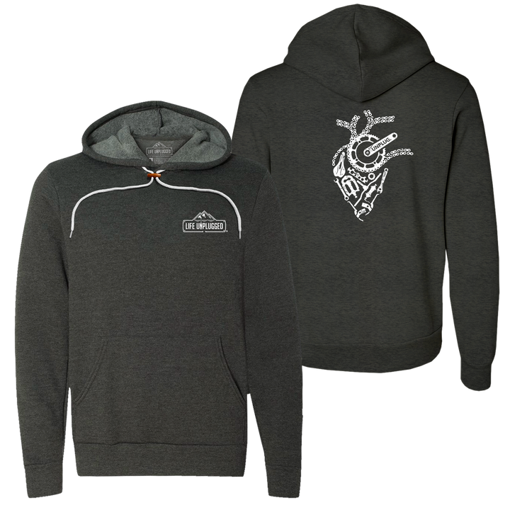 Anatomical Heart (Bicycle Parts) Super Soft Hoodie