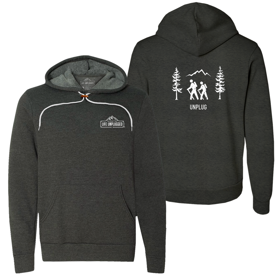 Hiking Scene Super Soft Hoodie