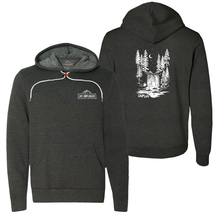 WATERFALL UNDER THE STARS Super Soft Hoodie