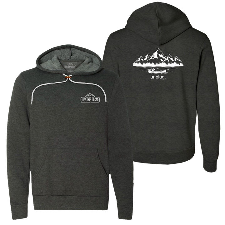 Canoeing In The Mountains Super Soft Hoodie
