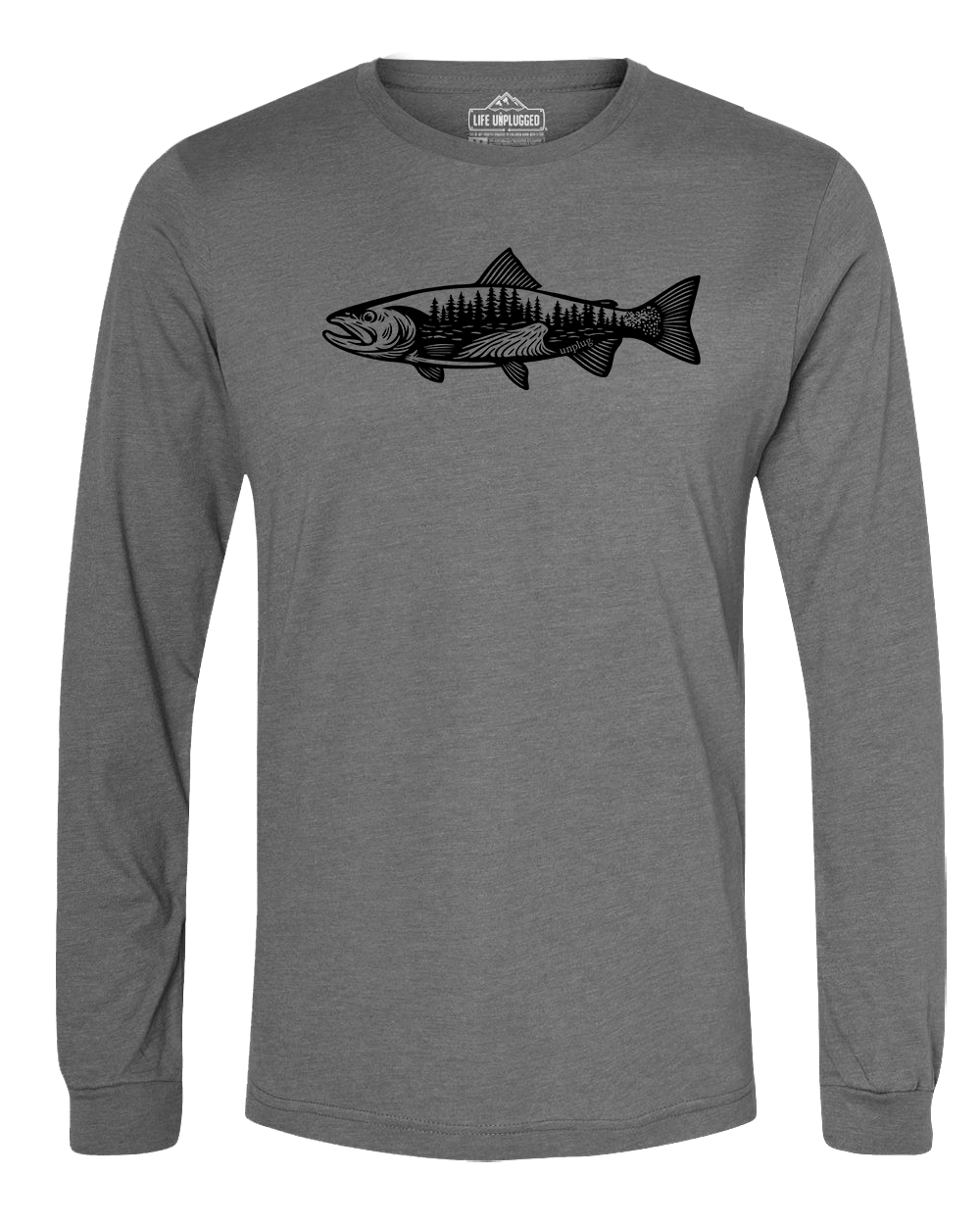 WOODLAND TROUT Long Sleeve T-Shirt