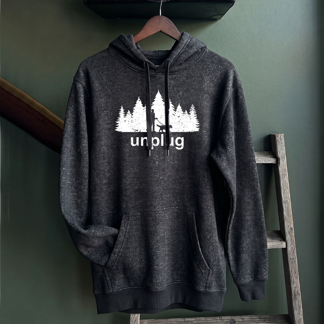 DOG WALKS IN THE WOODS Nantucket Super Soft Sweater Hoodie