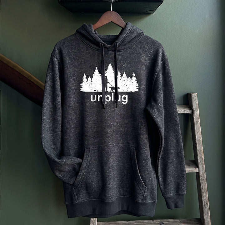 DOG WALKS IN THE WOODS Nantucket Super Soft Sweater Hoodie