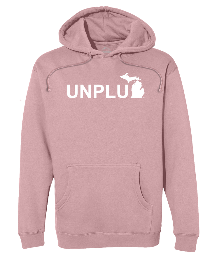 UNPLUG (MI) Premium Heavyweight Hooded Sweatshirt - Life Unplugged