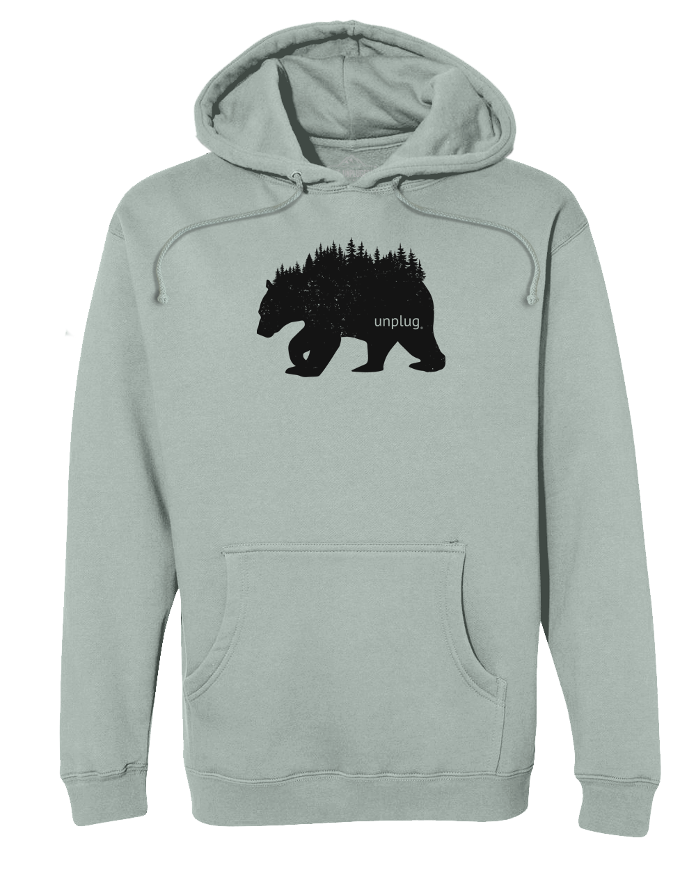 BEAR IN THE TREES Premium Heavyweight Hooded Sweatshirt