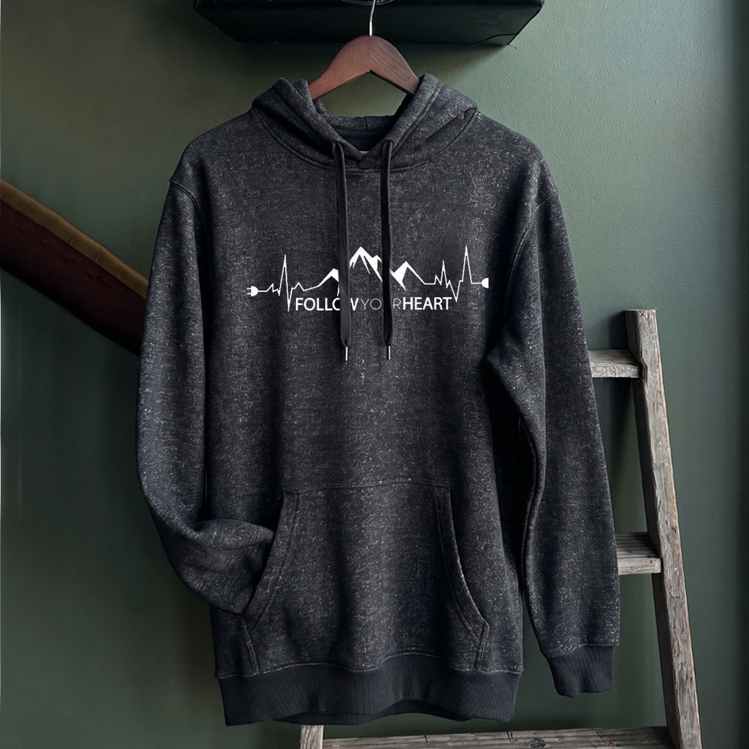 FOLLOW YOUR HEART Nantucket Super Soft Sweater Hoodie