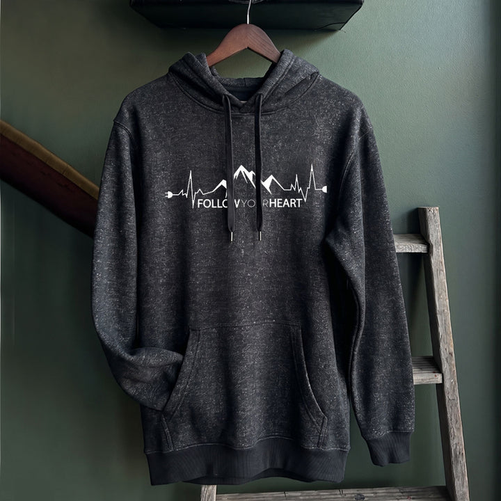 FOLLOW YOUR HEART Nantucket Super Soft Sweater Hoodie