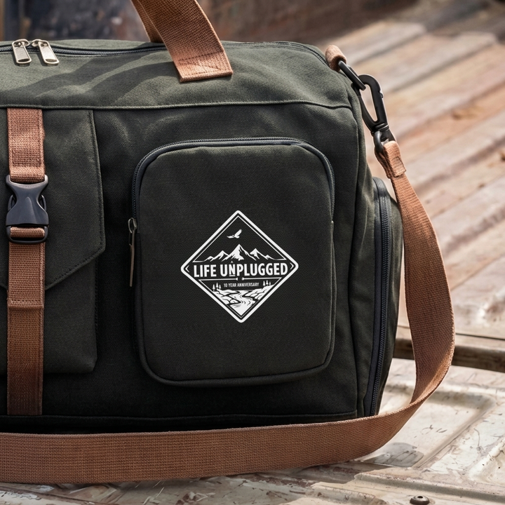 Limited Edition Ten Year Anniversary Oxford Traveler Duffel Bag - FREE W/ $80 Purchase (Code: FREEBAG)