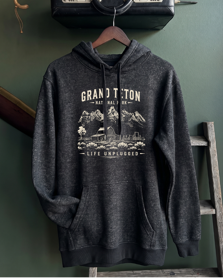 LIMITED EDITION GRAND TETON NATIONAL PARK Nantucket Super Soft Sweater Hoodie
