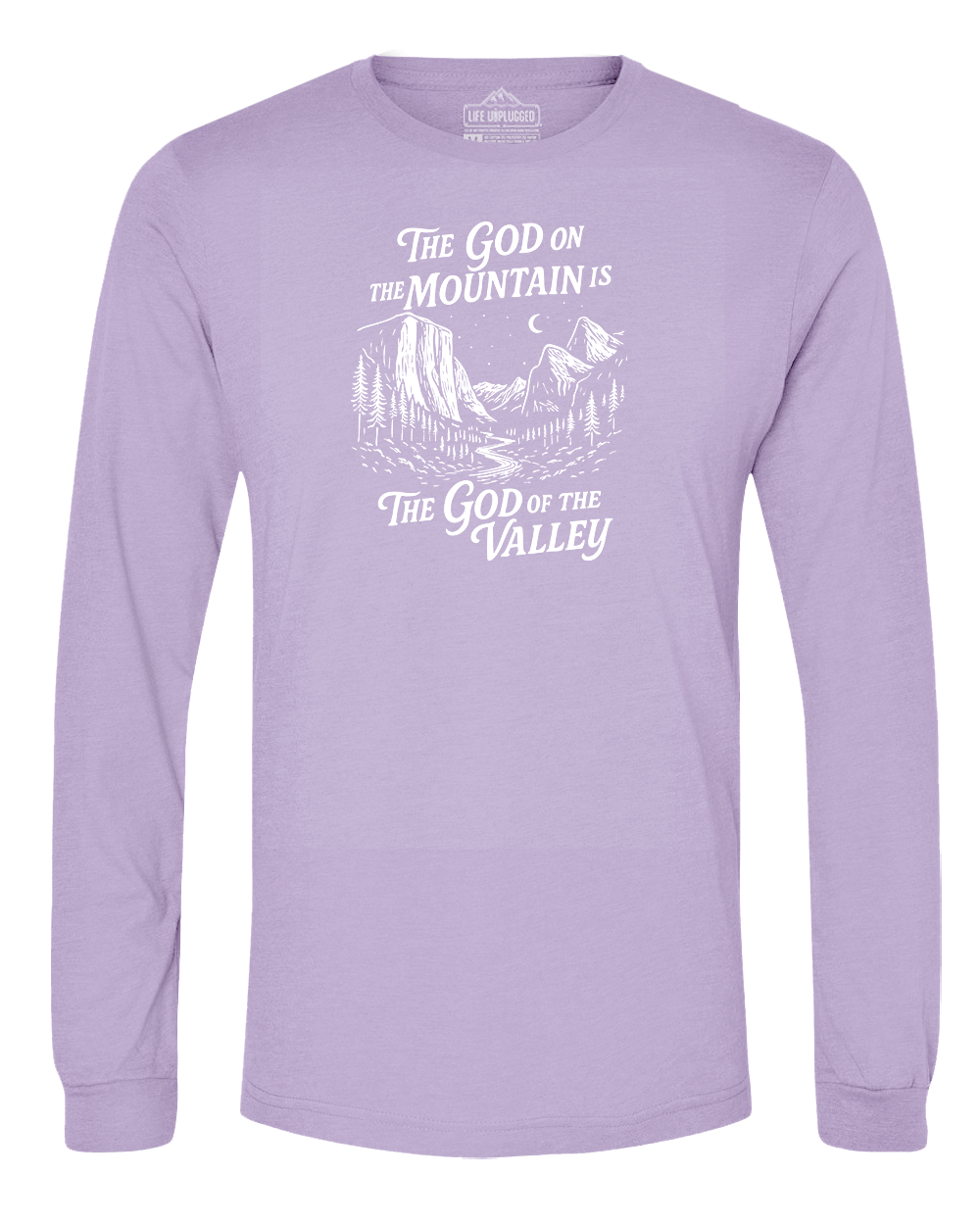 God On The Mountain Long Sleeve T-Shirt