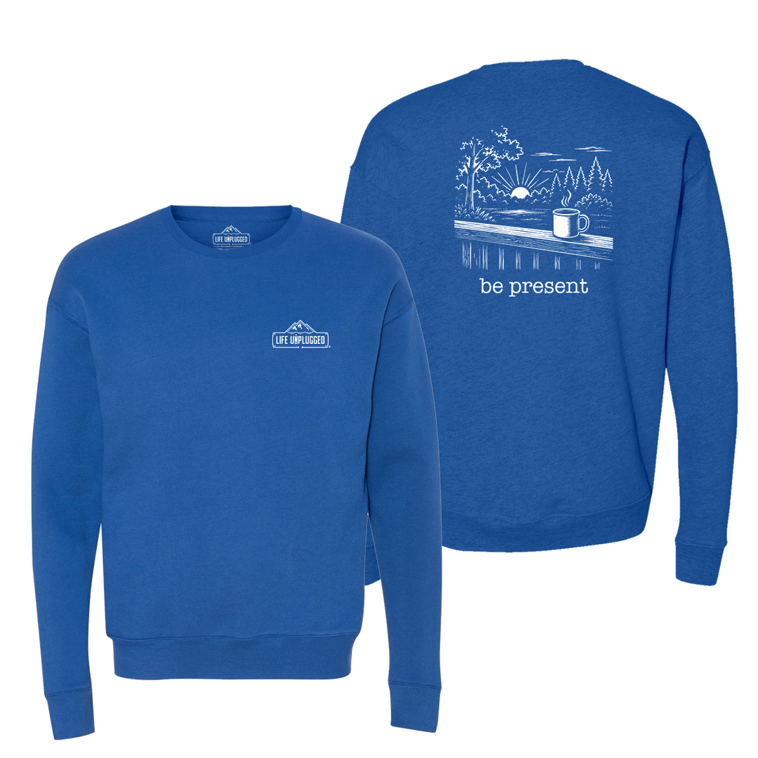 BACK PORCH COFFEE Midweight Super Soft Crewneck