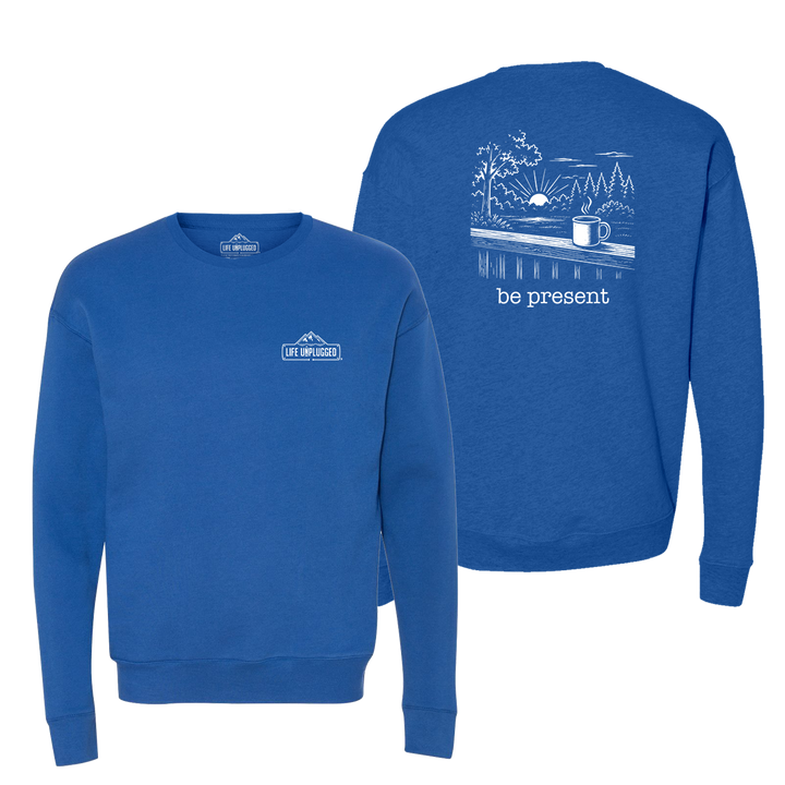 BACK PORCH COFFEE Midweight Super Soft Crewneck