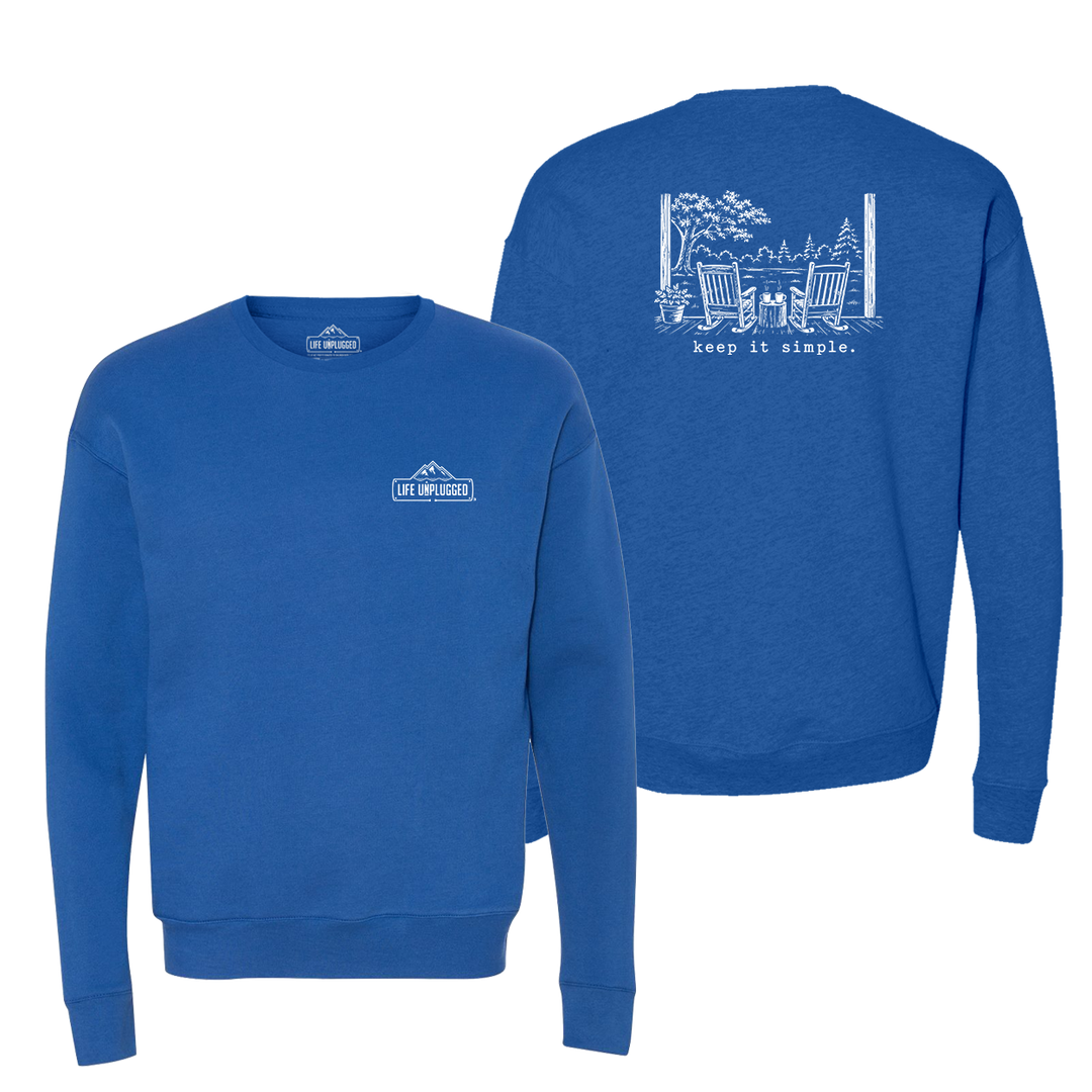 KEEP IT SIMPLE. Midweight Super Soft Crewneck