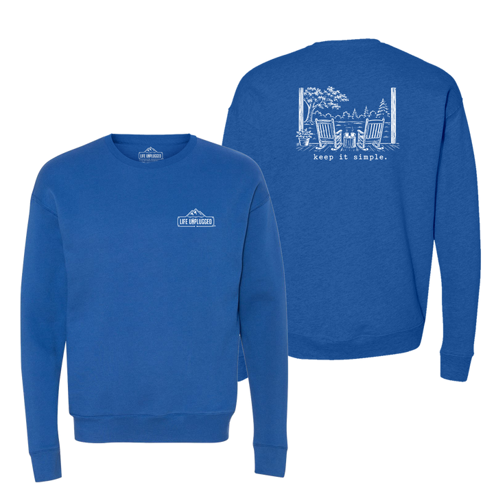 KEEP IT SIMPLE. Midweight Super Soft Crewneck