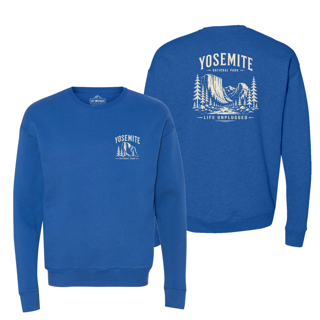 YOSEMITE NATIONAL PARK Midweight Super Soft Crewneck