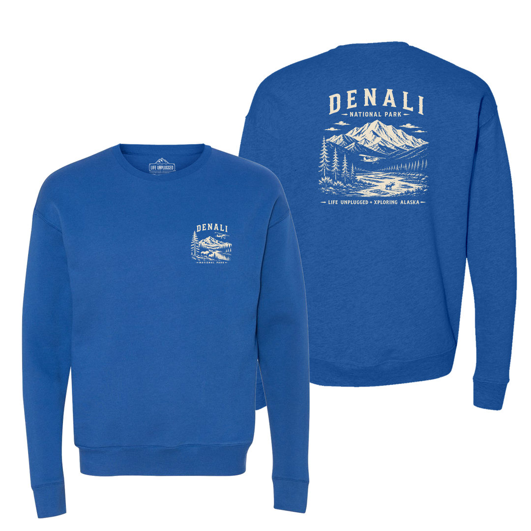 DENALI NATIONAL PARK Midweight Super Soft Crewneck