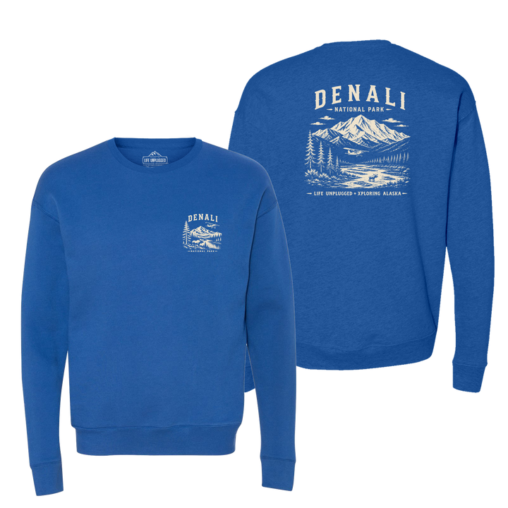 DENALI NATIONAL PARK Midweight Super Soft Crewneck