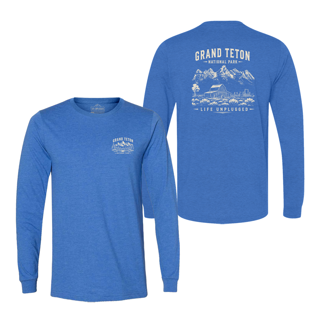 GRAND TETON NATIONAL PARK Long Sleeve T-Shirt