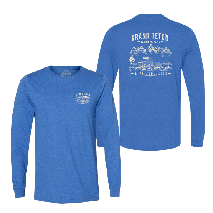 GRAND TETON NATIONAL PARK Long Sleeve T-Shirt