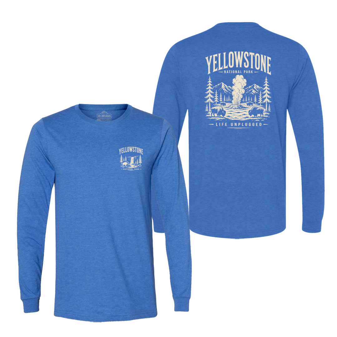YELLOWSTONE NATIONAL PARK Long Sleeve T-Shirt