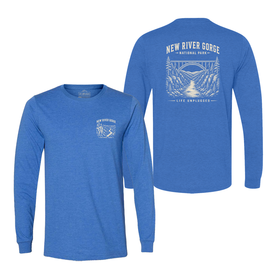 NEW RIVER GORGE NATIONAL PARK Long Sleeve T-Shirt