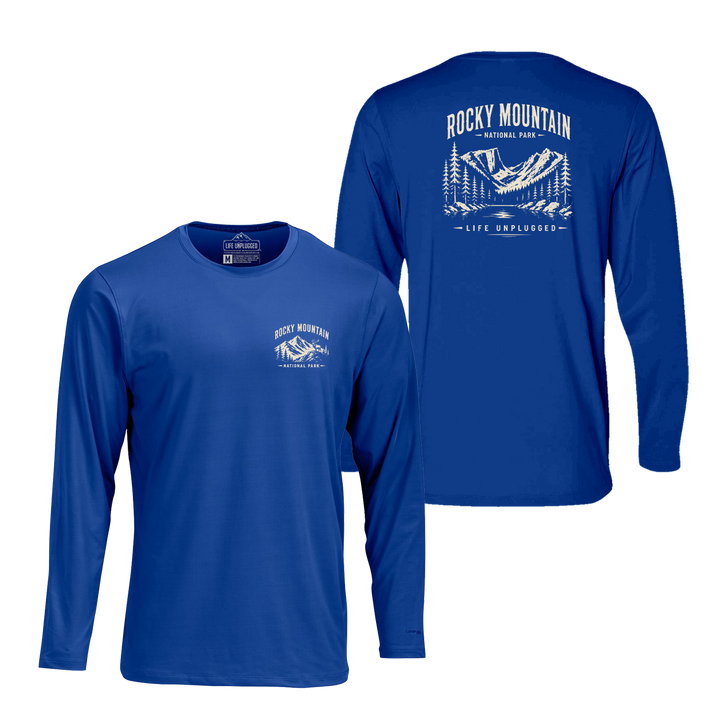 ROCKY MOUNTAIN NATIONAL PARK Performance Long Sleeve with UPF 50+