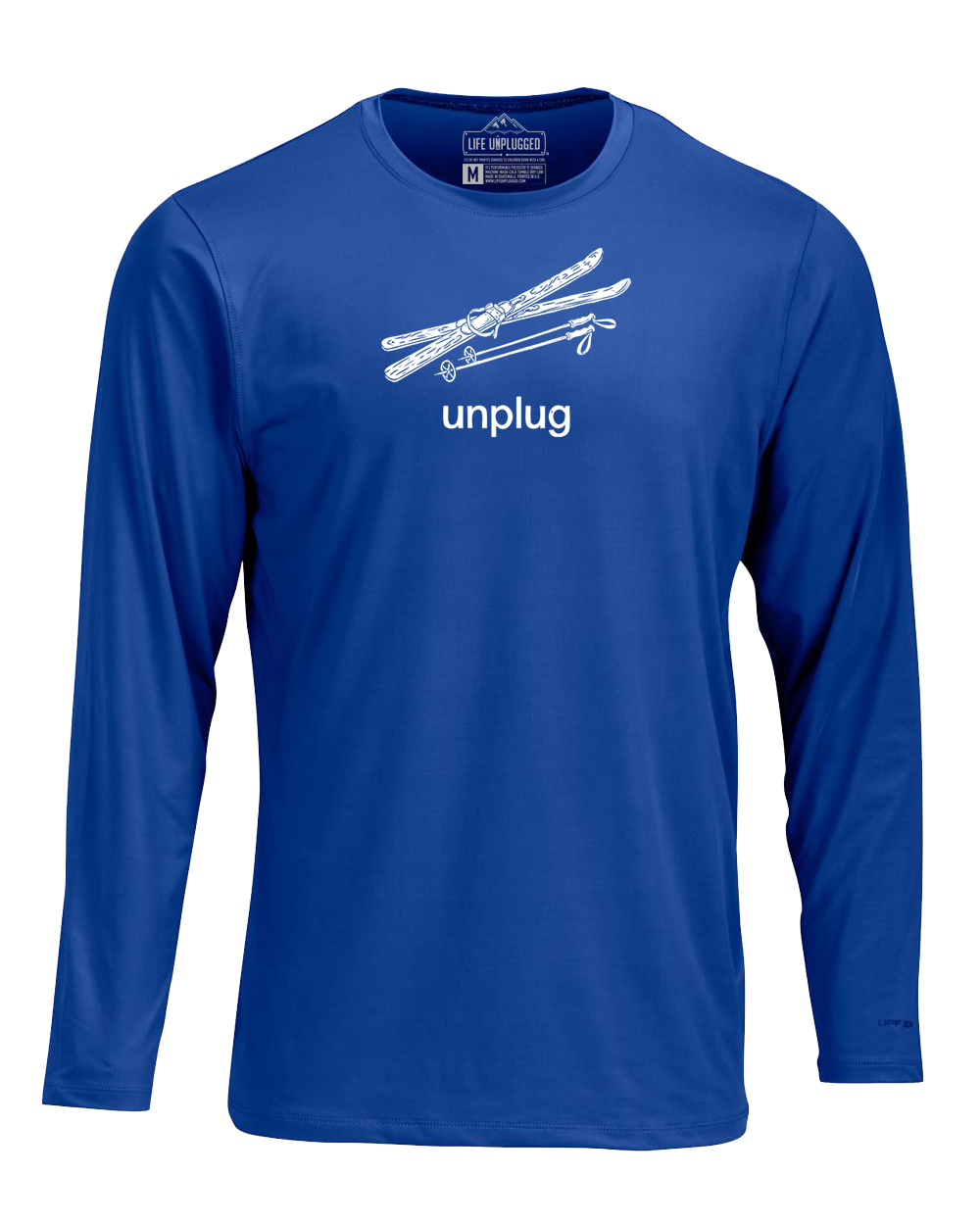 VINTAGE SKIS Performance Long Sleeve with UPF 50+