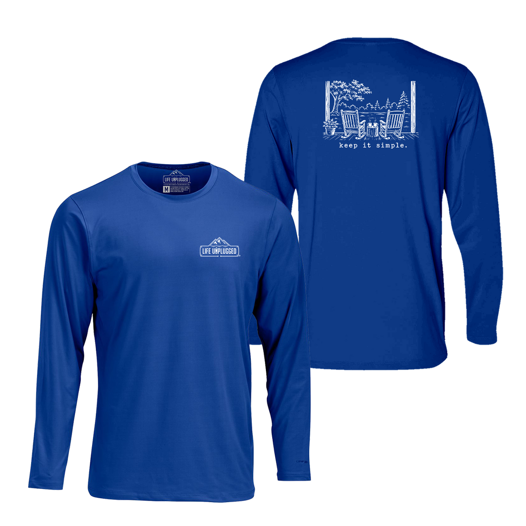 KEEP IT SIMPLE. Performance Long Sleeve with UPF 50+
