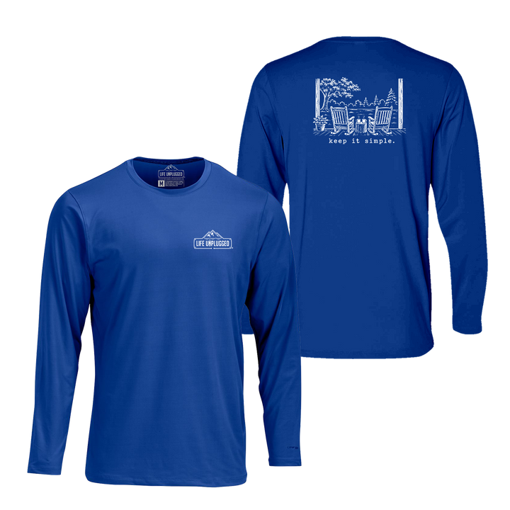 KEEP IT SIMPLE. Performance Long Sleeve with UPF 50+