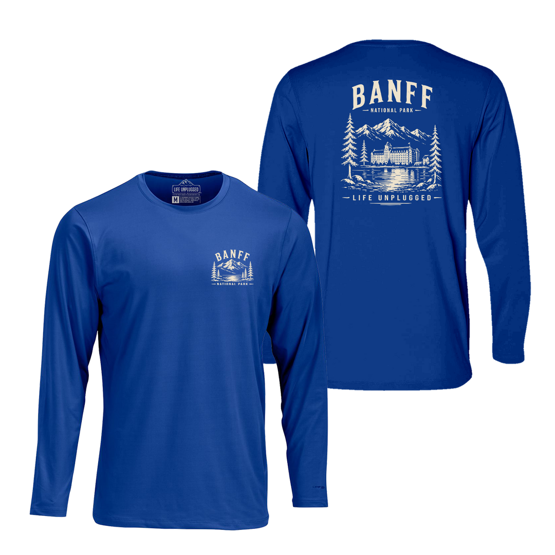 BANFF NATIONAL PARK Performance Long Sleeve with UPF 50+