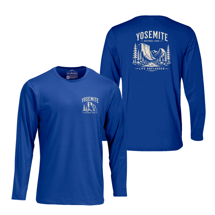 YOSEMITE NATIONAL PARK Performance Long Sleeve with UPF 50+