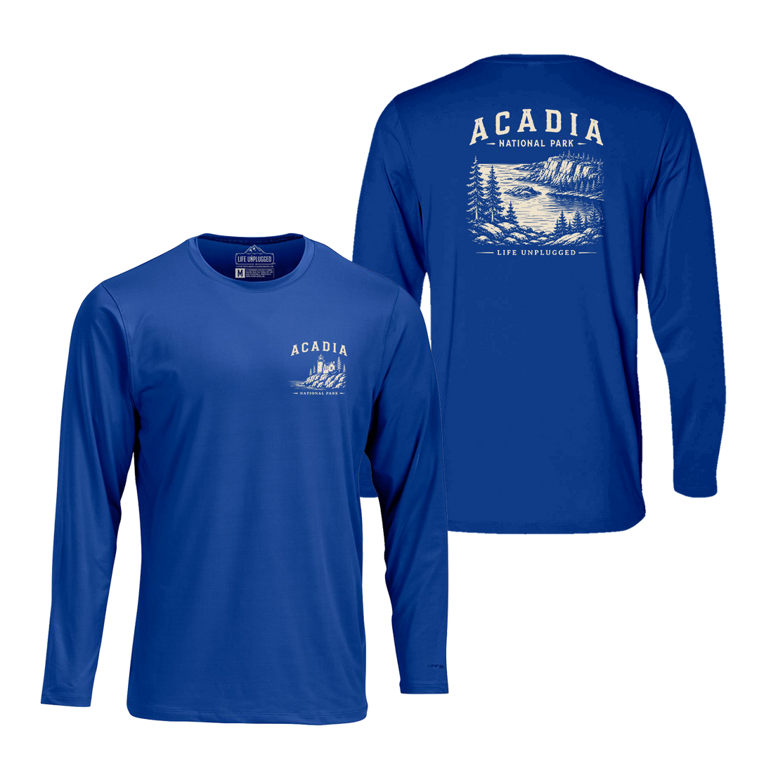 ACADIA NATIONAL PARK Performance Long Sleeve with UPF 50+